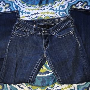 Miss Me skinny blue jeans